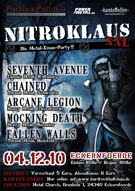 NITROKLAUS XXL: Metal Xmas-Party in Eckernförde