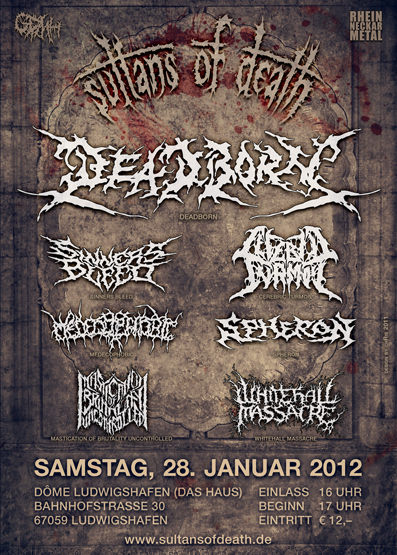 SULTANS OF DEATH FEST 2012