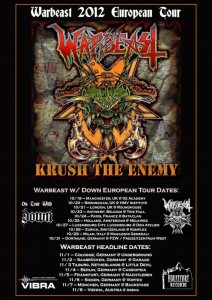 Verlosung: Warbeast Tour