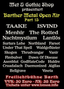 Vorbericht: Barther Metal Open Air (16. – 17. August 2013)