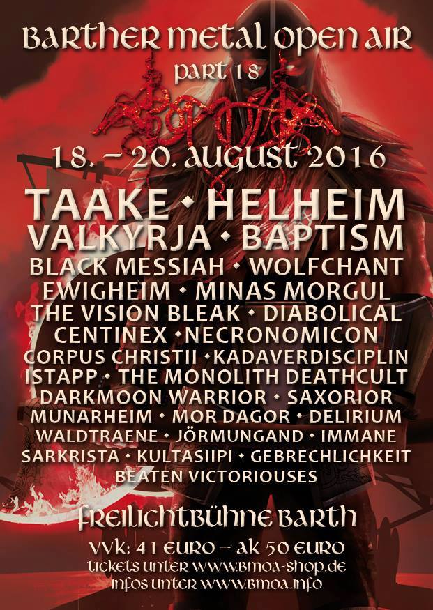 Barther Metal Open Air 2016