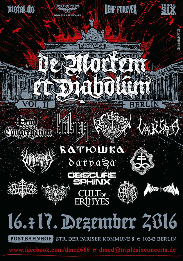 DE MORTEM ET DIABOLUM 2016