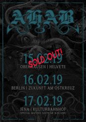 Ahab Tourdaten