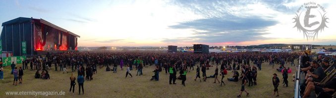 Rock Harz Festivalgelände Panorama